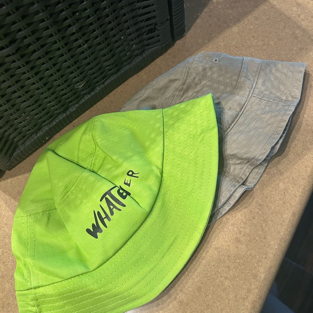 Two bucket hats